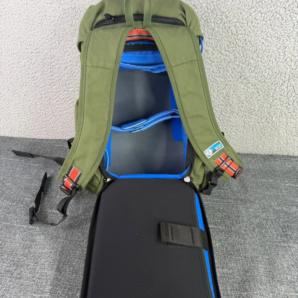 Crumpler‎ Outpost Project Karachi Camera Backpack Green Canvas Padded DSLR